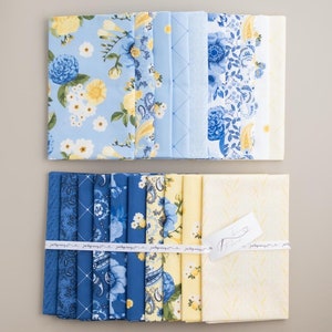 True Fabrics - Sunshine Blooms - Precut Fabric Half Yard Bundle