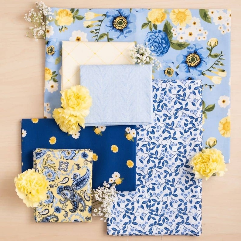 True Fabrics - Sunshine Blooms - Precut Fabric image 4