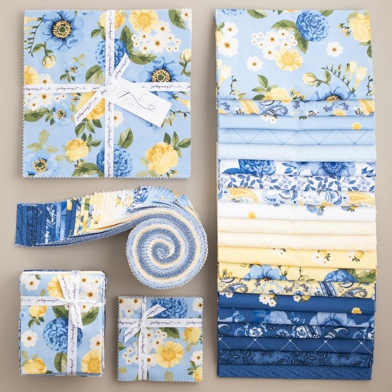 True Fabrics - Sunshine Blooms - Precut Fabric image 1