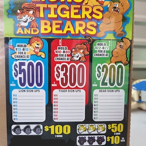 Ingresso para o Lions, Tigers & Bears para uso exclusivo de diversão