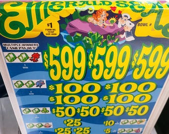 Various Titles Of 3 Window Instant 1 Box Per Order For Amusement Use Only Titles Will Vary