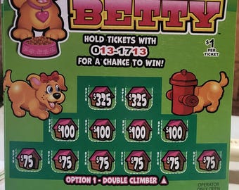 Kaarthouder voor grote Barking Betty Climber, alleen voor amusement
