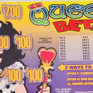 Large Queen Betty Holder For Amusement Use Only