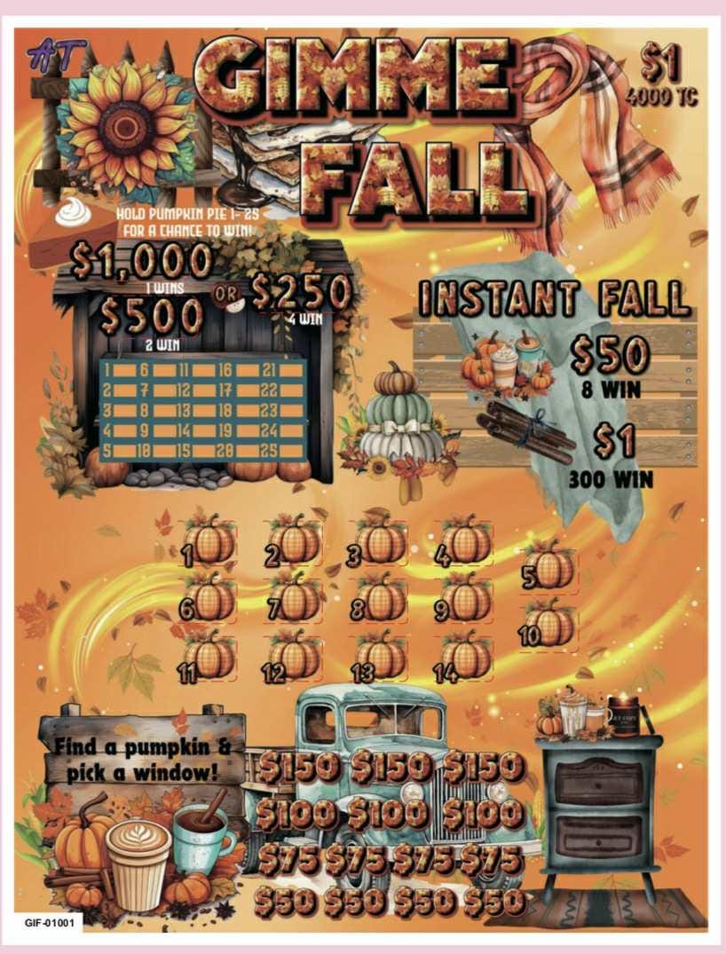 Gimme Fall Custom Holder Ticket For Amusement Use Only