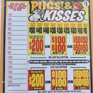 Various Title Ticket Holder For Amusement Use Only  1 box per order