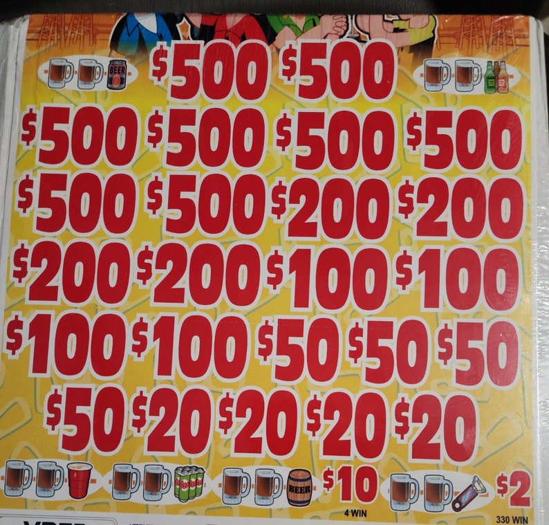 Various Titles 3 Window Instant Ticket for Amusement Use Only - Etsy