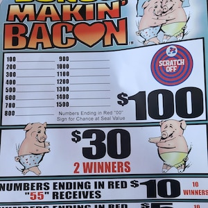 Bounus Making Bacon Jars Holder For Amusement Use Only