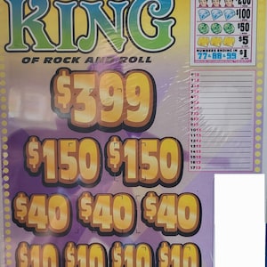 Small Elvis The King Climber Holder Ticket For Amusement Use Only