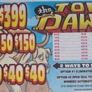 Small Top Dawg Climber Holder Ticket For Amusement Use Only