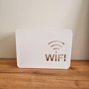 Modem Storage Box, 24 Cm X 18 Cm, Decorative Router Cover, Stylish Cable Organizer, Modern Home Decor, Space-Saving Desig, Housewarming Gift