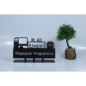 Computer Programmer
Metal Desktop Namepl
Office Decor
Personalized Namepla
Programmer Desk Acce
Custom Office Sign
Techie Gift
Professional Namepla
Custom Engraved Name
Office Desk Nameplat
Geek Office Decor
Software Developer G
Tech Office Accessor