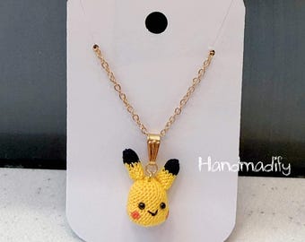 Schema per collana all'uncinetto con animali: piccolo amigurumi (schema PDF)