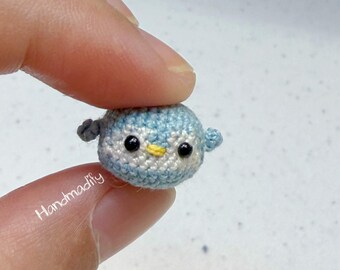Crochet Tiny Penguin Pattern - Micro Amigurumi (PDF Download)