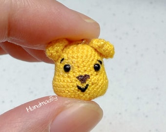 Schema micro uncinetto per orsetto - Amigurumi minuscolo (1 cm) (schema PDF)