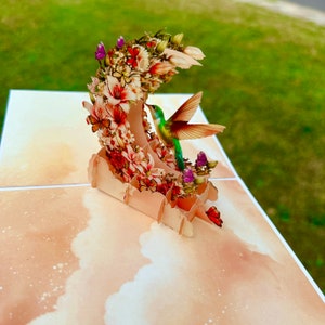 Pop-up vogelkaart, vogelverjaardagskaarten, voor verjaardag, Valentijnsdag, jubilea, alle gelegenheden, handgemaakte cadeaus