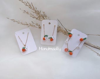 Micro Crochet Orange Pattern – Tiny Fruit, Miniature (PDF Pattern)