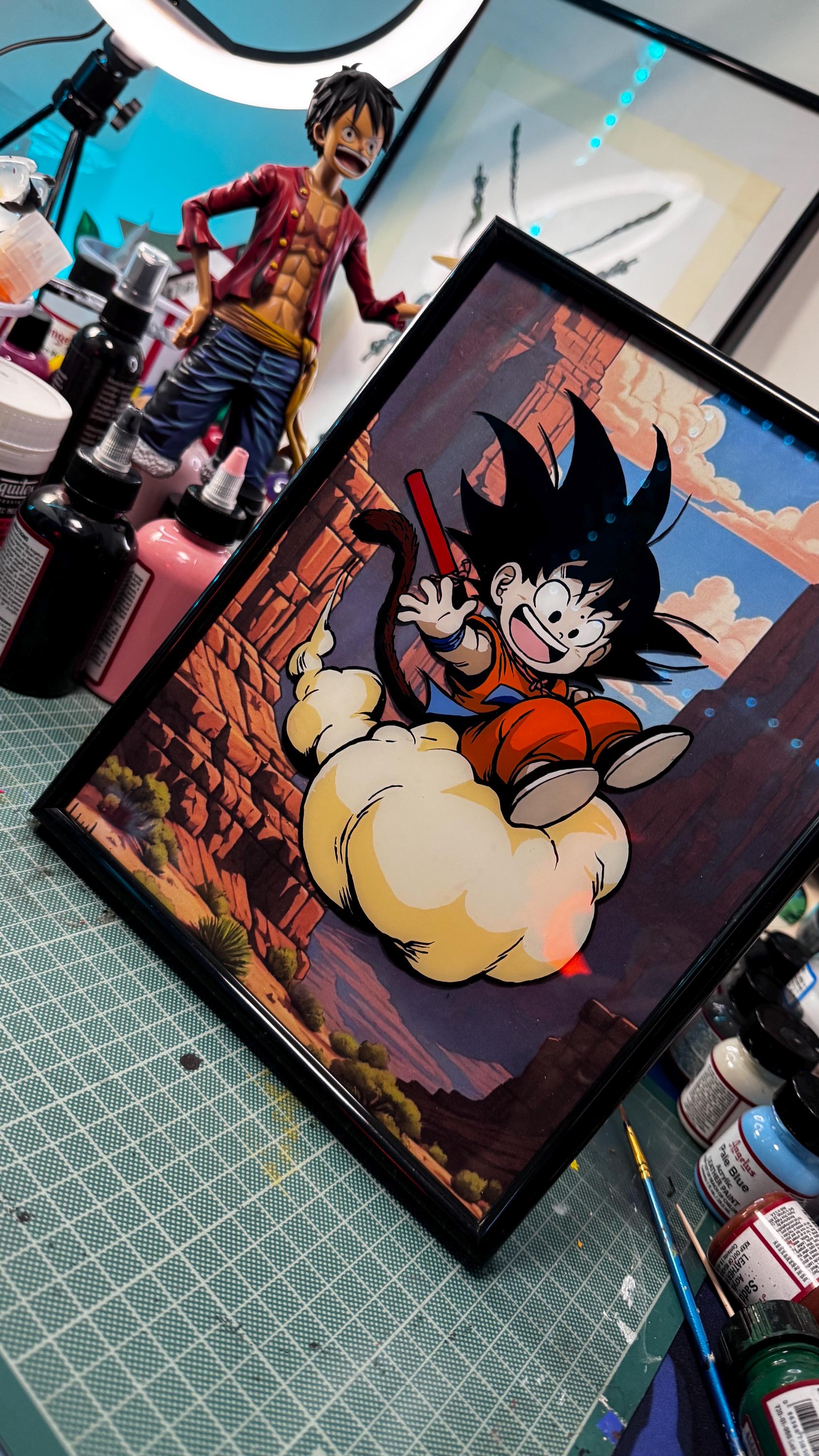 ドラゴンボール　フォトフレーム ドラゴンボール超 フォトフレーム 紙製 匿名配送 - メルカリ