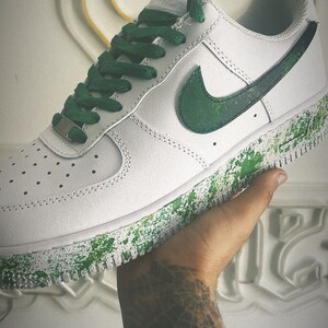 Buy Nike Mens Air Force 1 07 LV8 Canvas Camper Green Gum Trainers 12 US  Online at desertcartINDIA