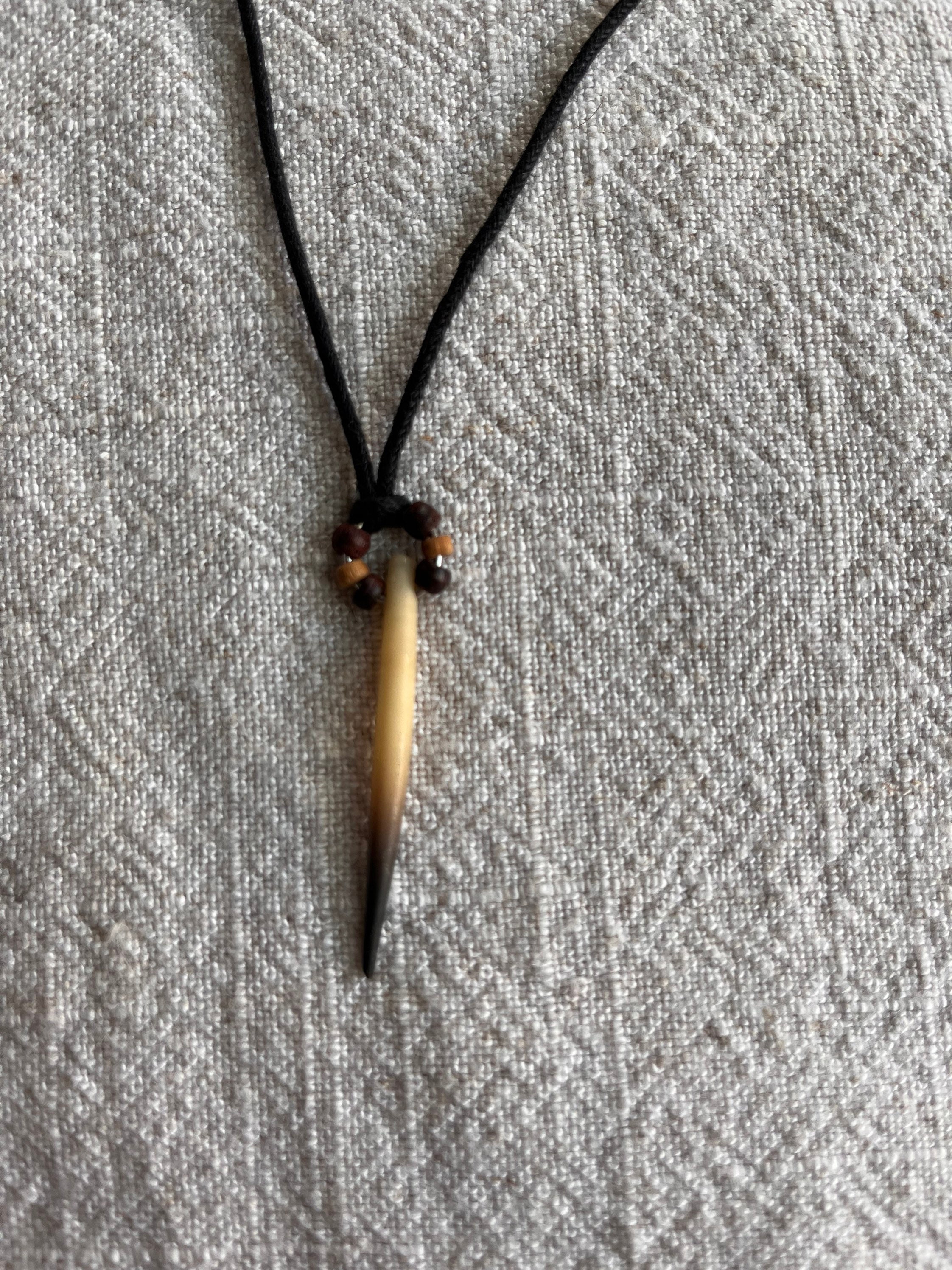 Echidna Quill Necklace Etsy