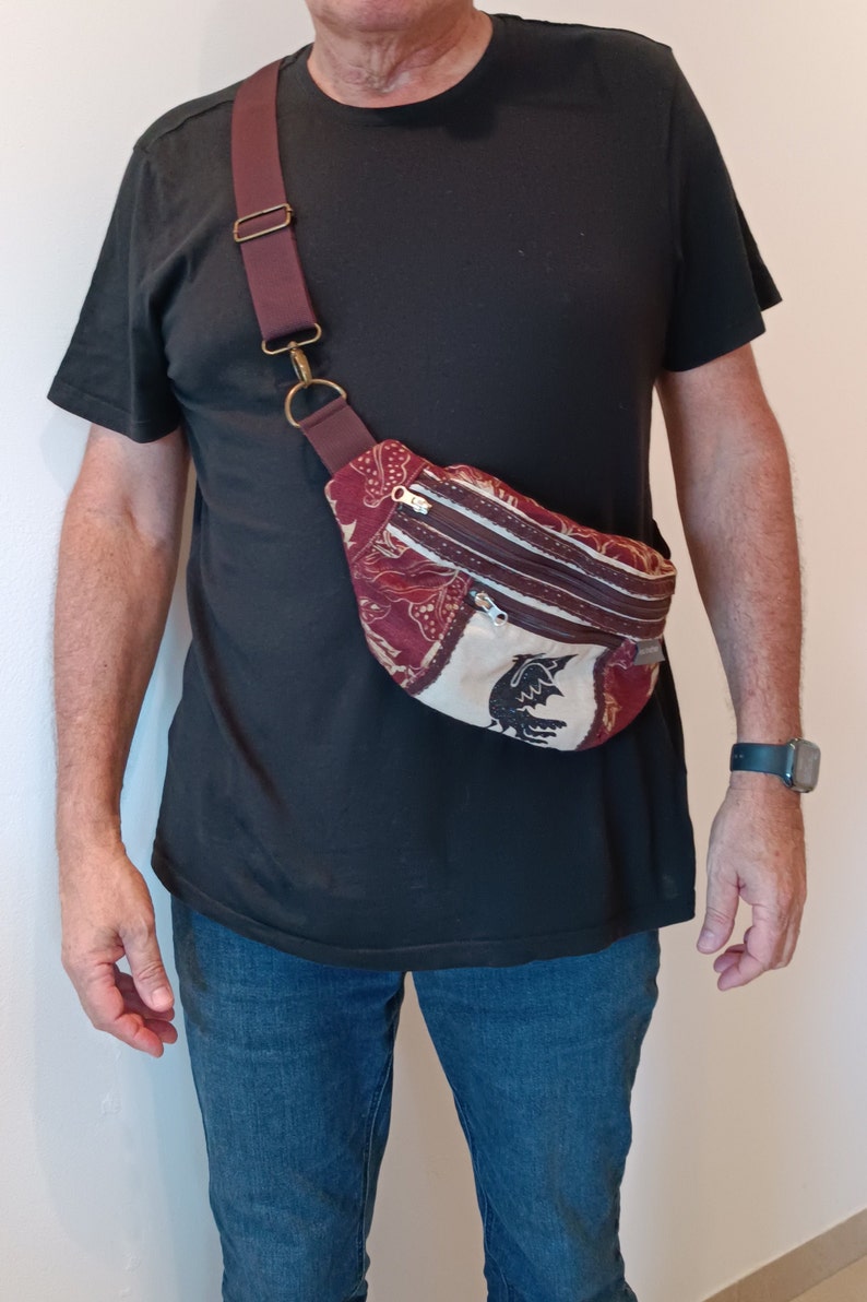 Aztec Patterned Belt Fanny Pack Belt Bag