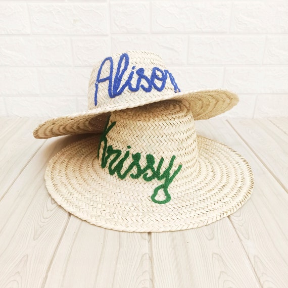 WOMEN STRAW HAT Customized Straw Hat 
