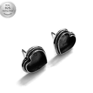 925 Sterling Silver Heart Shape Earring Blank Bezel Setting,4x4MM To 25x25 MM, Blank Earring Base, Earring Bezel Setting, Bezels For Resin,