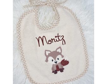 Lätzchen mit Name, personalisiert, geschenk baby, geschenk zur geburt, geschenk zur taufe, babygeschenk,