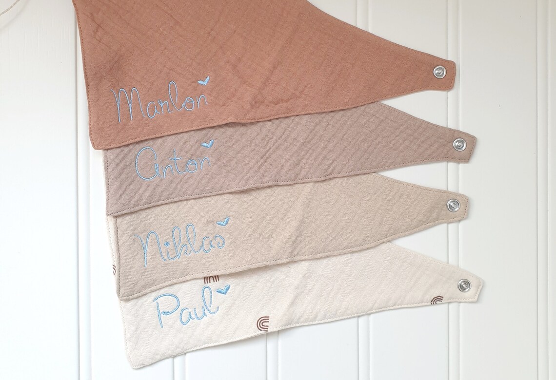 Eisenherz Dreieckstuch Mit Brezel & Tirolerhut - Rosa Für Kids