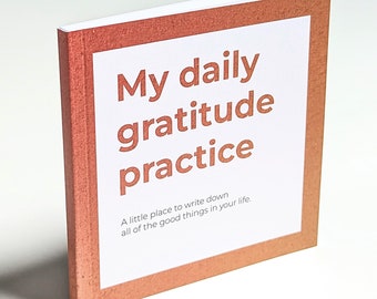 My Daily Gratitude Practice Journal - Compact Design for Mindful Reflections & Tracking Personal Growth