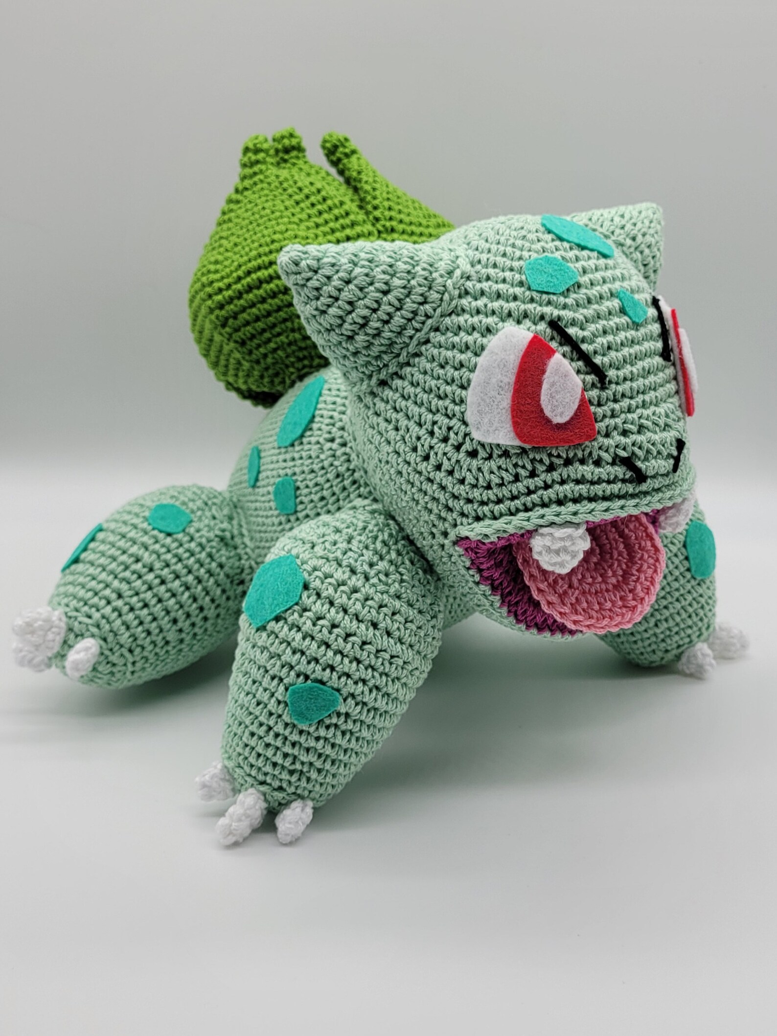 Crochet Bulbasaur / Amigurumi Bulbasaur Pokemon Plushie Etsy
