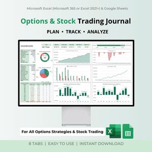Diario de operaciones con opciones y acciones (Excel + Google Sheets)