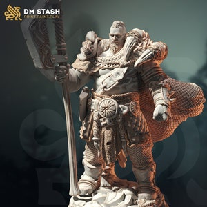 D&D Goliath Barbarian | RPG Model | Orik Bjornstain | by DM Stash