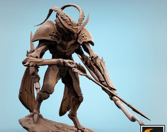 D&D Insectoid Soldiers | RPG Model | Thri-kreen by Rescale Miniatures