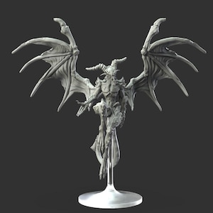 D&D Abgründiger Dämon | Rollenspielmodell | Dunkle Klaue | von Printed Obsession