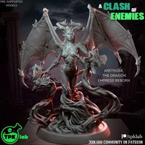 D&D Succubus | RPG Model | Dragon Empress By TPK LAB
