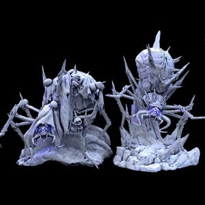 D&D Spider Drones | RPG Model | Mistress Drones by Mini Monster Mayhem