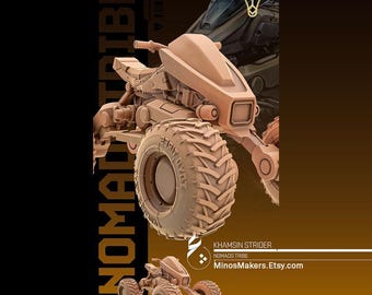 Nomad Quadbike Vehicle | RPG Model | Khamsin Strider by Unit9
