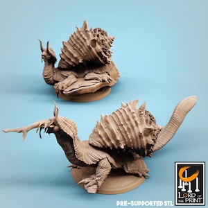 D&D Landschnecke | Rollenspielmodell | Tortescargot von Rescale Miniatures
