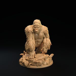 D&D Vildapa | RPG-modell | Gorilla av Dragon Trappers Lodge