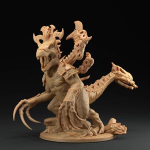 D&D Sauriel Raptor | RPG Model | God of Death | by Dragon Trappers Lodge