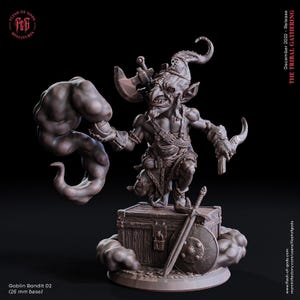 D&D Goblin Bandit | RPG Model | Goblin Bandit | by Flesh Of Gods