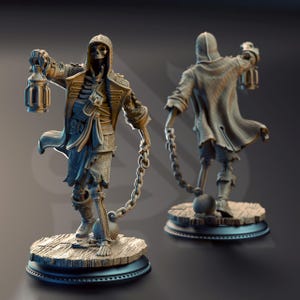 D&D Skelettpiratbesättning - Wayfinder | RPG-modell | Undying Scallywags - Besättningen på den fördömda galleonen 1 av DM Stash
