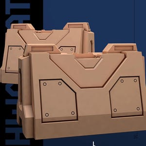 Cyberpunk Terrain - Police Barrier | RPG Model | POLICE BARRIER by Unit9