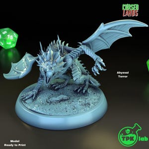 D&D Abyssal Dragon Terror | RPG Model | By TPK LAB
