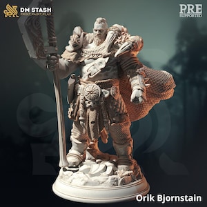 D&D Goliath Barbarian | RPG Model | Orik Bjornstain | by DM Stash