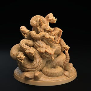D&D Snake Swarm / Hydra / Modello RPG / Serpente a sonagli di Dragon Trappers Lodge