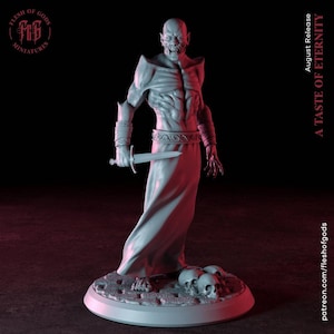 D&D Vampire Thrall / Cultist Lord | RPG Model | Vampire Spawn by Flesh Of Gods