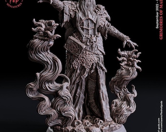 D&D Master Warlock / Archmage | RPG Model | Archmage by Flesh Of Gods