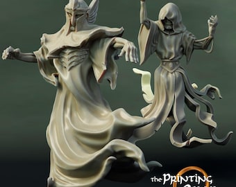 D&D Wraiths | RPG-modell | Wraiths av The Printing Goes Ever On