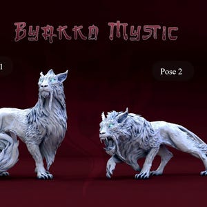 D&D Byakko Mystic Miniature | RPG Model | by Mini Monster Mayhem